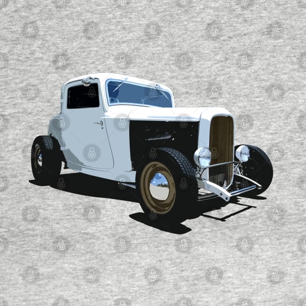 1932 Ford Model A - stylized color by mal_photography